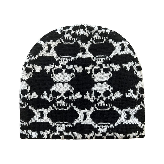 Chain link Skull Beanie