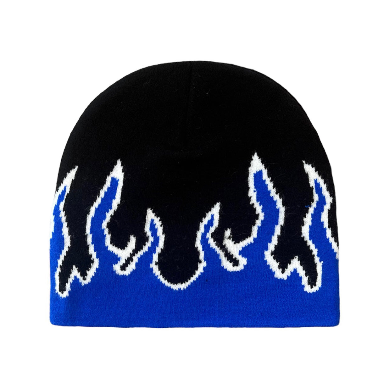 Blue Flames Beanie