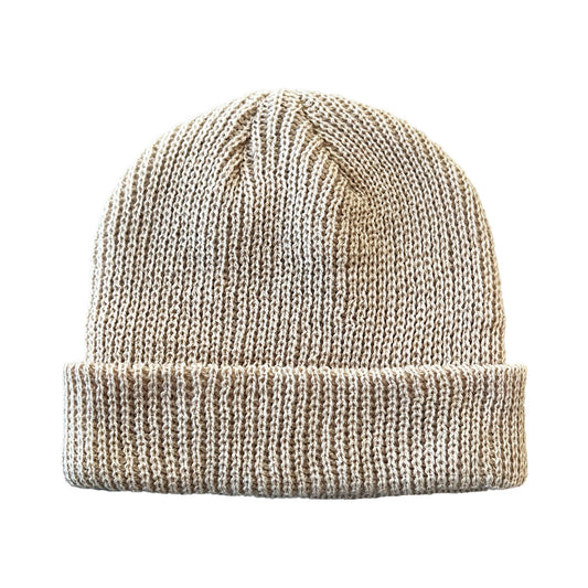 Cream Skater Beanie