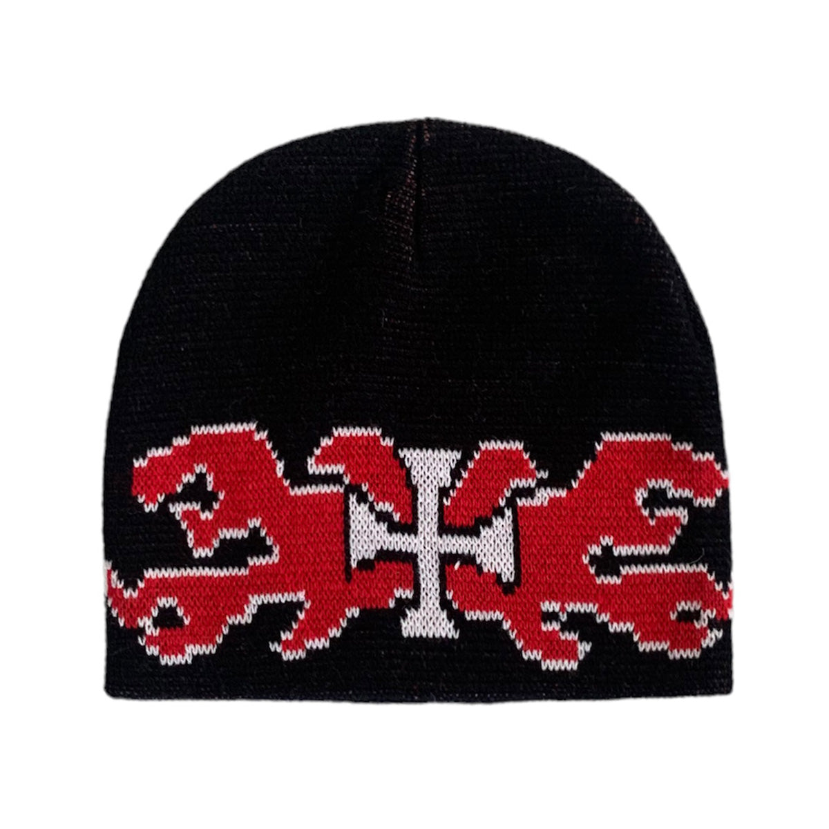 Flaming Cross Beanie