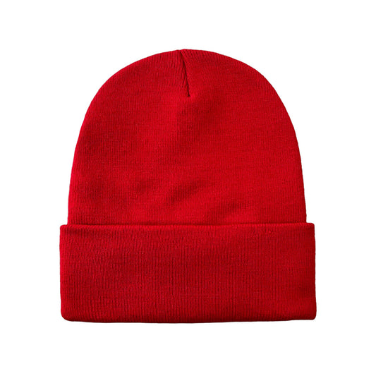 Red Traditional Beanie