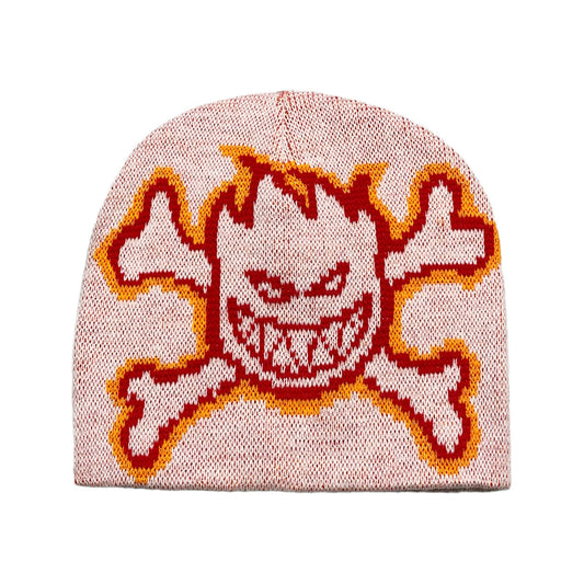 Flaming Crossbones Beanie