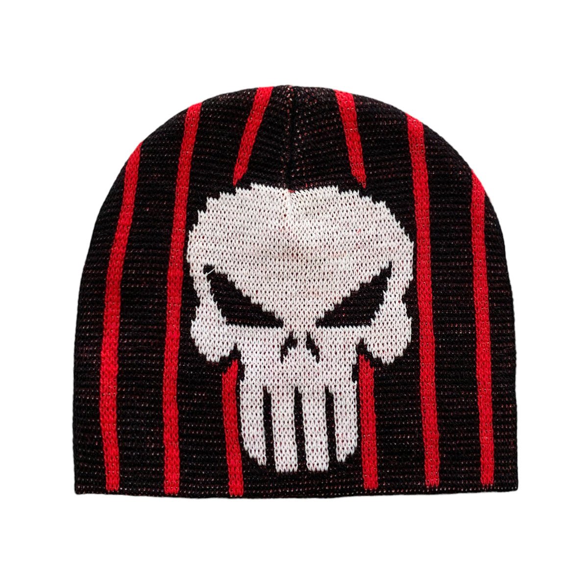 Striped Skull Beanie