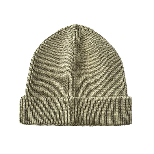 Tan Ribbed Beanie