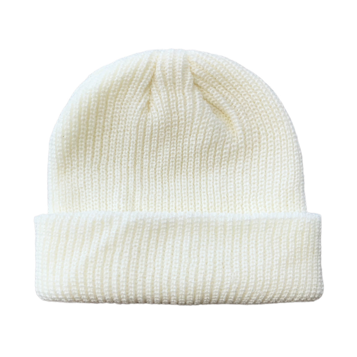 White Skater Beanie