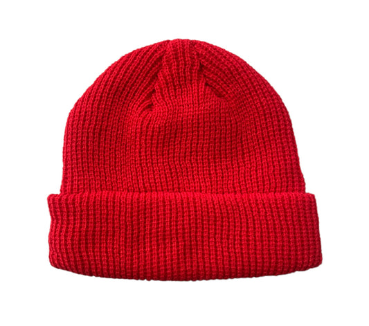 Red Skater Beanie