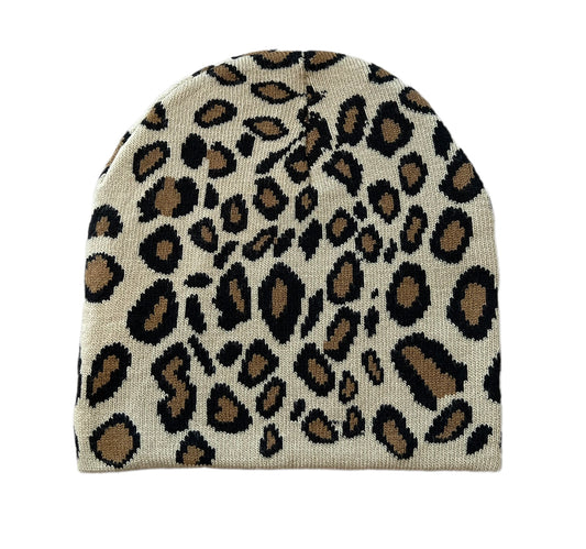 Cheetah Print Beanie