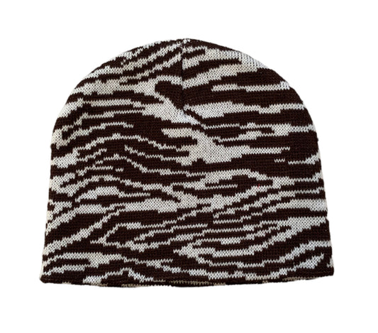 Zebra Print Beanie