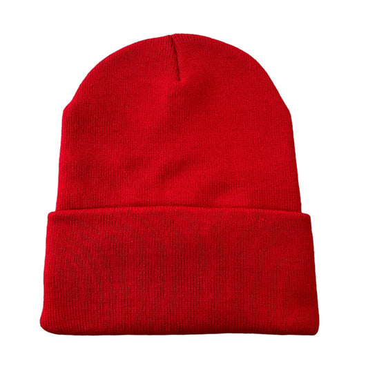 Red Traditional Beanie