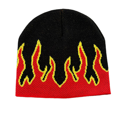 Red Flames Beanie