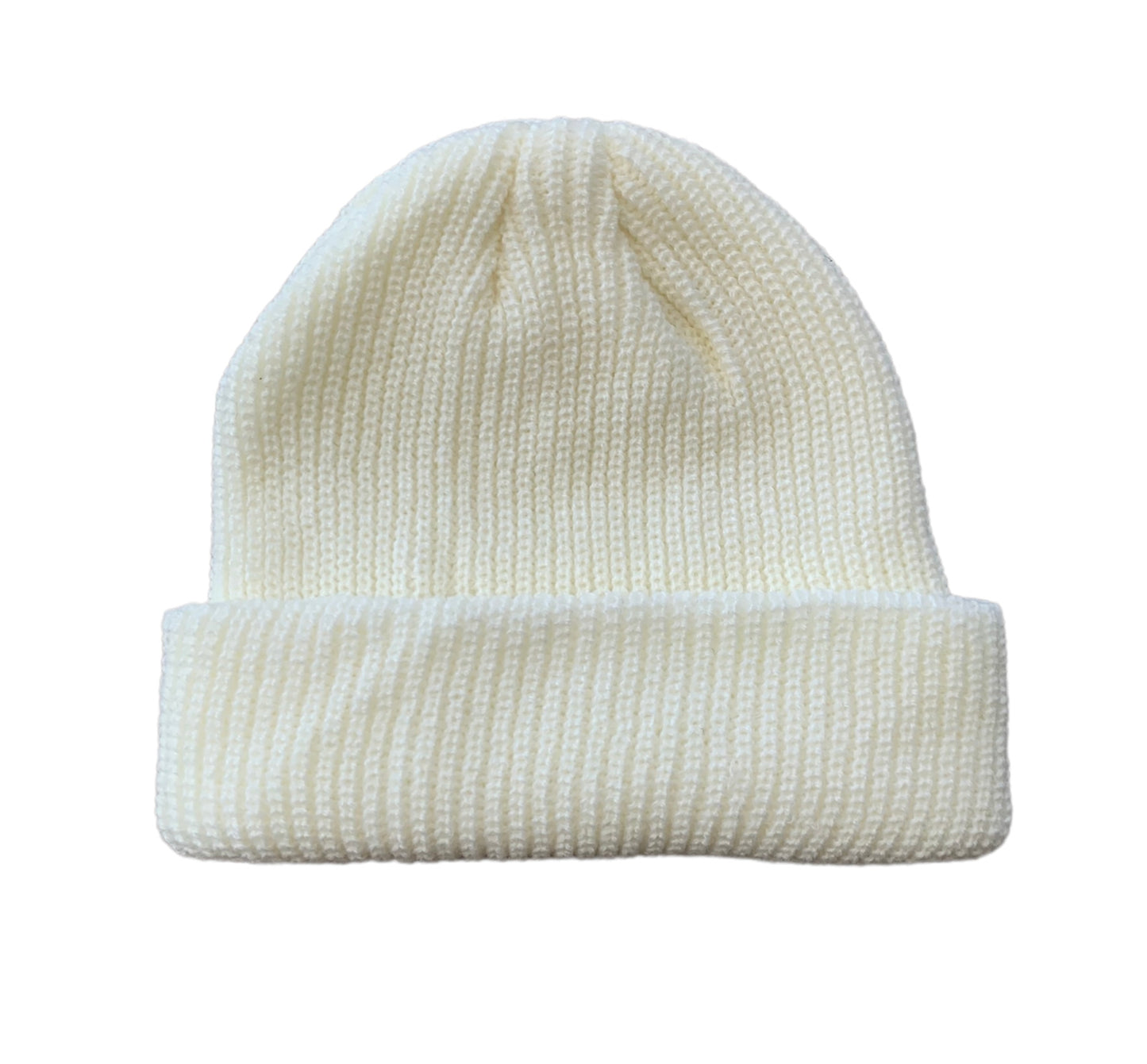 White Skater Beanie